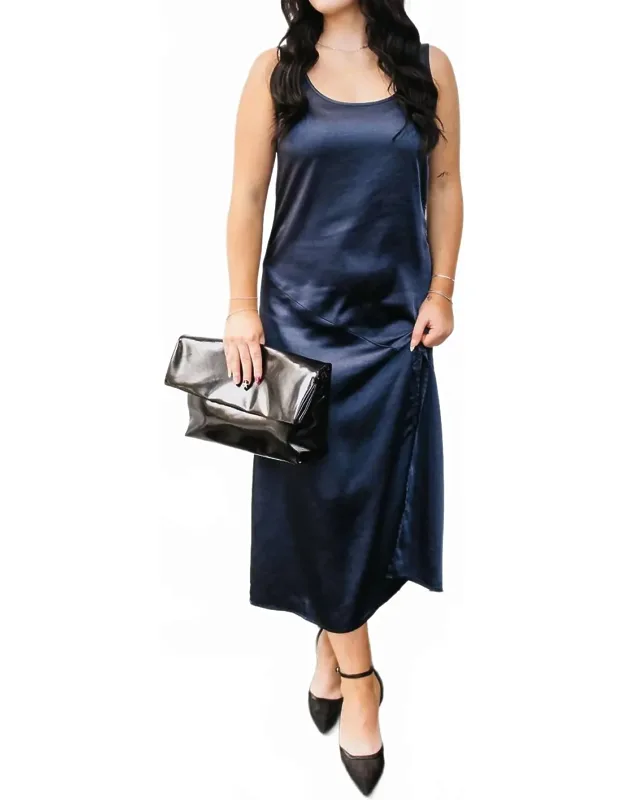 Satin Tank Dress