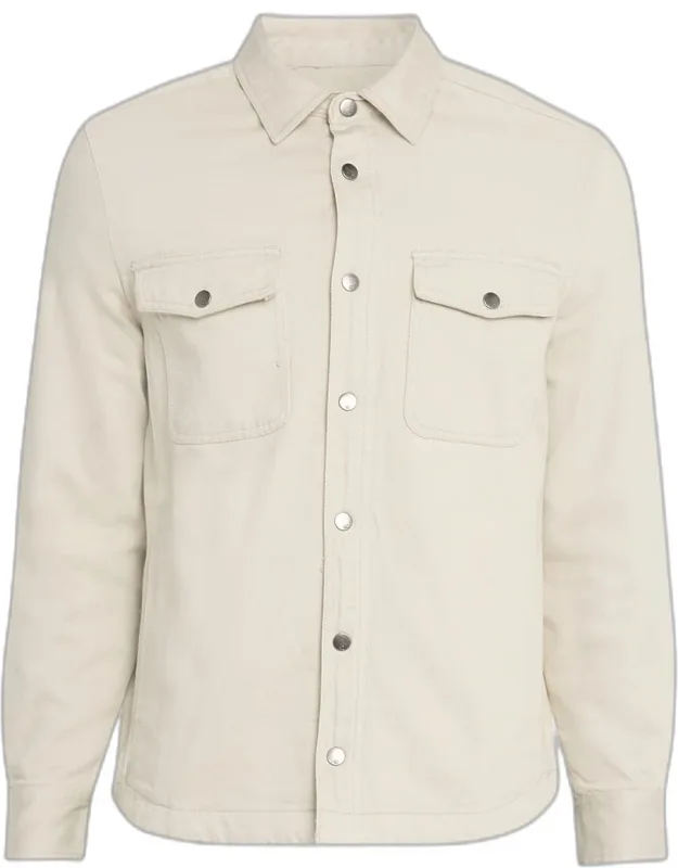 O-rhett Cotton Twill Shirt Jacket
