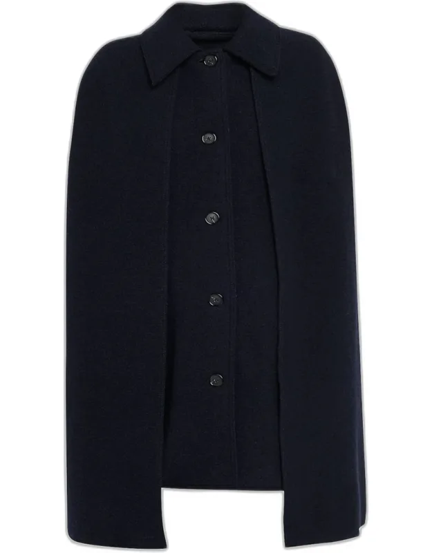 Boucle Cape Coat
