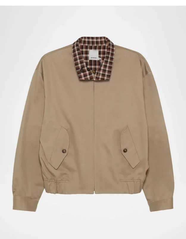 Harrington Cotton Check-lined Jacket
