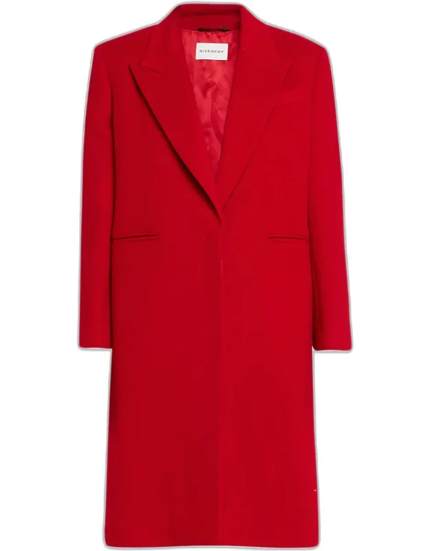 Mid-length Wool Coat