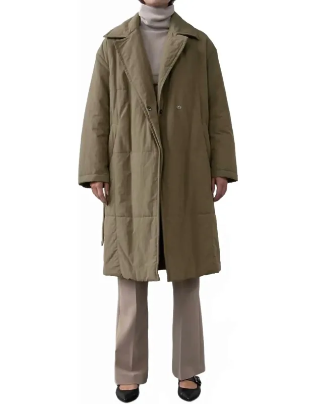 Wrap Puffer Coat
