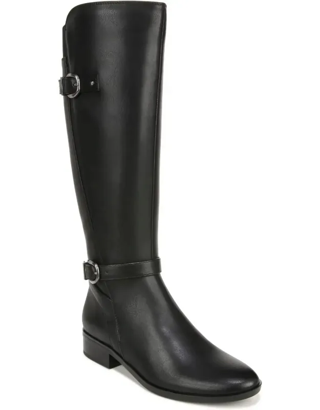 Sahara Booties Side Zip Wide Calf Tall Boots