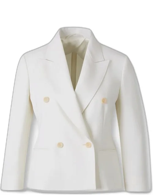 Cropped Wool Blazer
