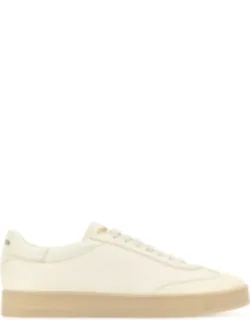Ivory Leather Sneakers