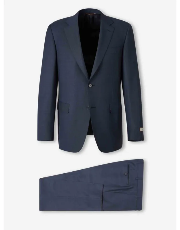 Straight Wool Suit