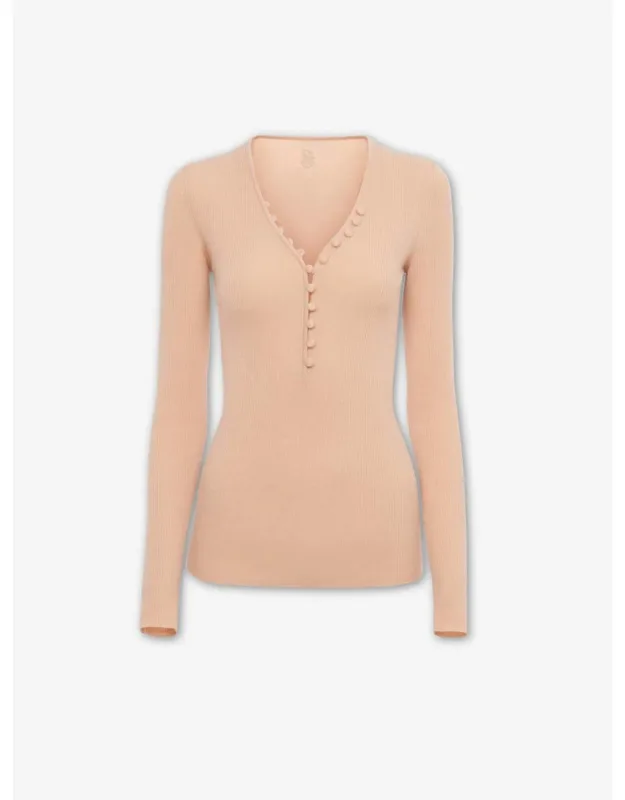 Henley Knit T-shirt