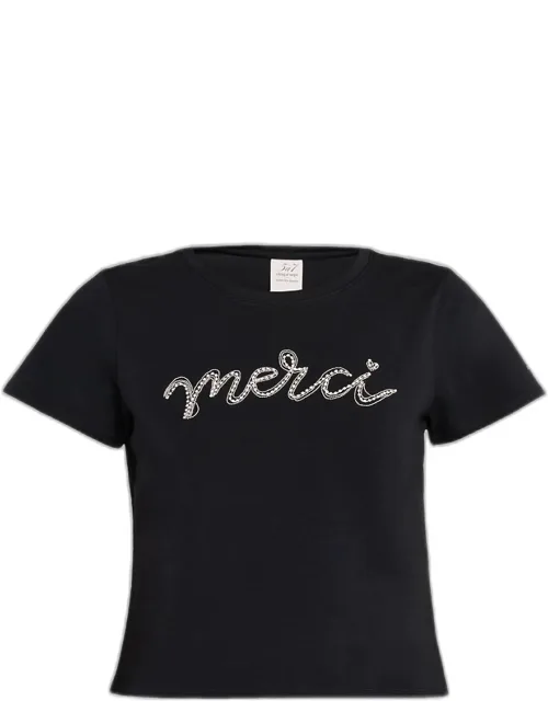 Merci Chain Tee
