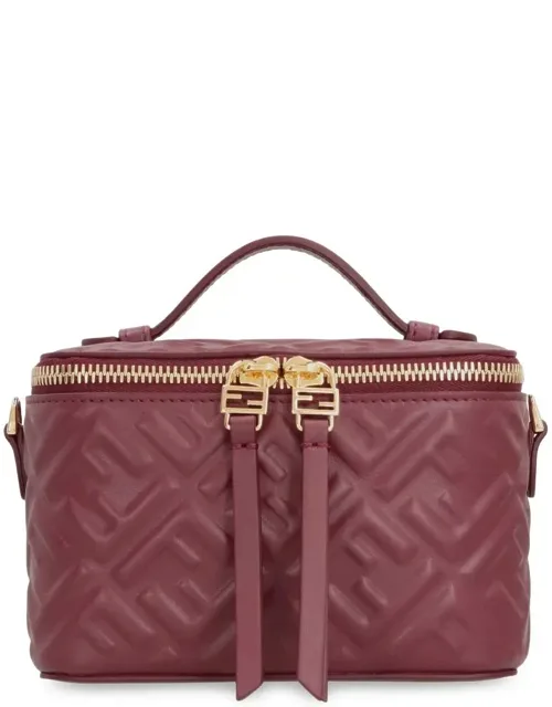 Mini Bag Vanity In Leather