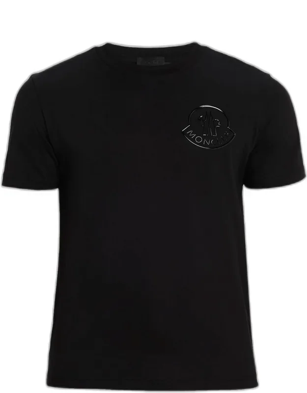 Glossy Logo Crewneck T-shirt