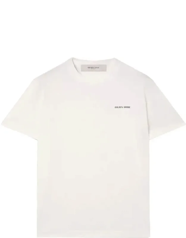 Cotton Jersey T-shirt With Contrasting Logo Print