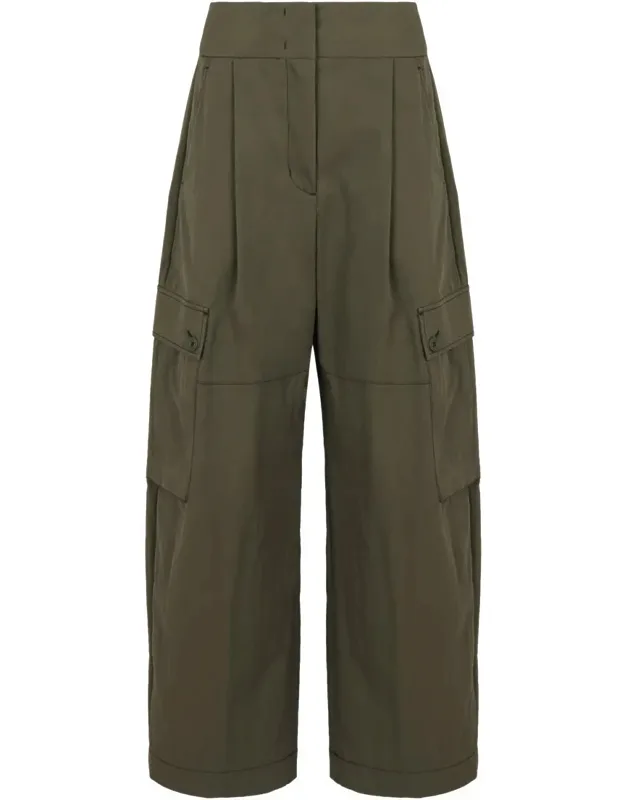 Cotton Gabardine Trousers