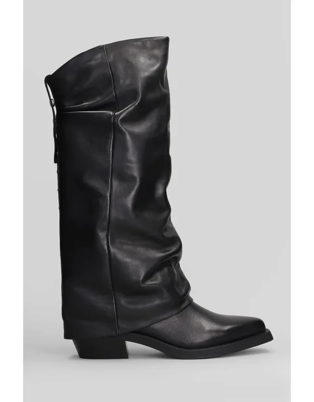 Liam Low Heel Boots