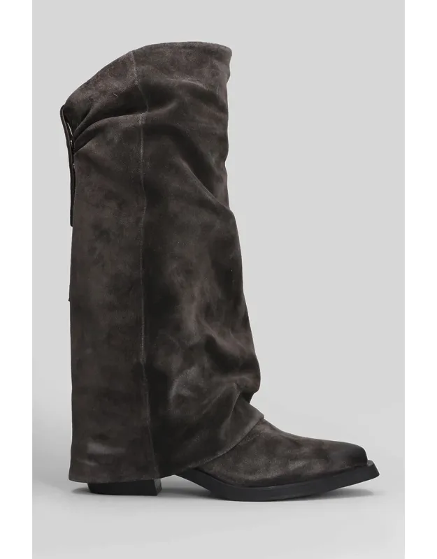Liam Low Heel Boots