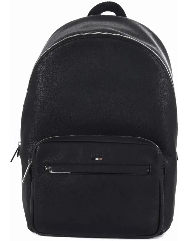Backpack With Padded Shoulder Straps And Zip Closure