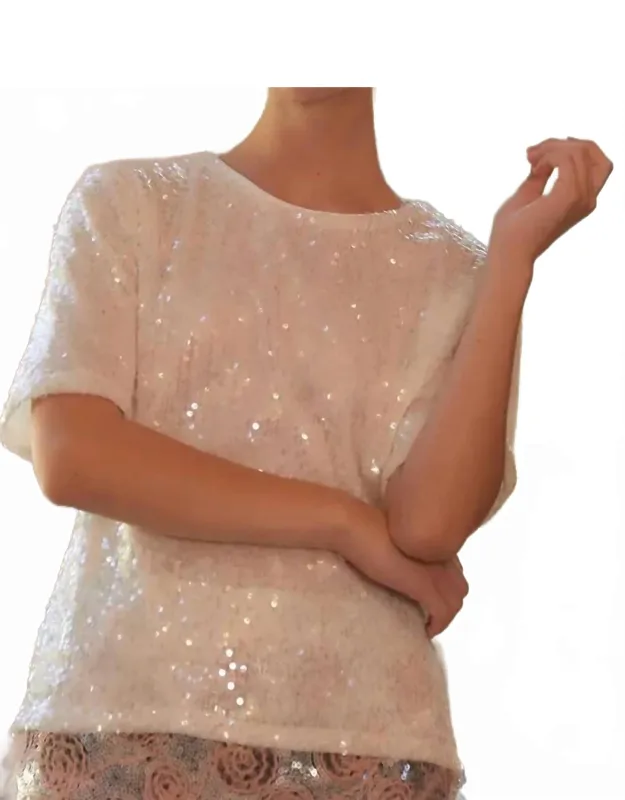 Shimmer Sequin Top