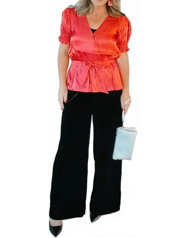 Peplum Blouse