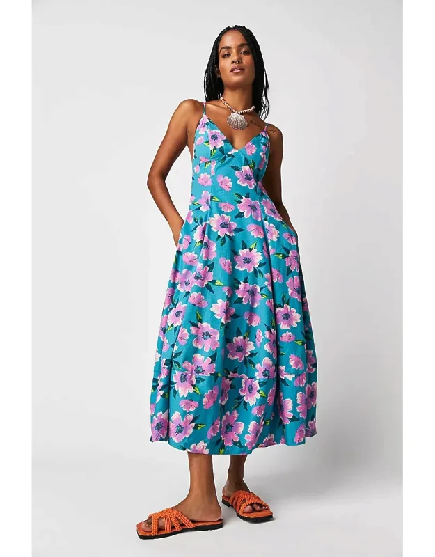 Finer Things Midi A-line Dress
