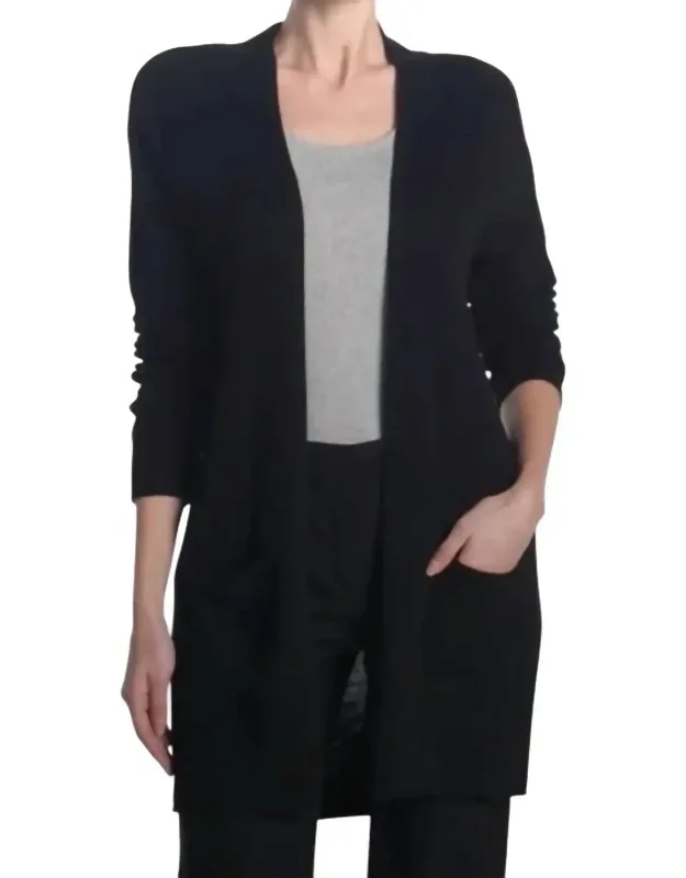 Long Sleeve V Neck Cardigan