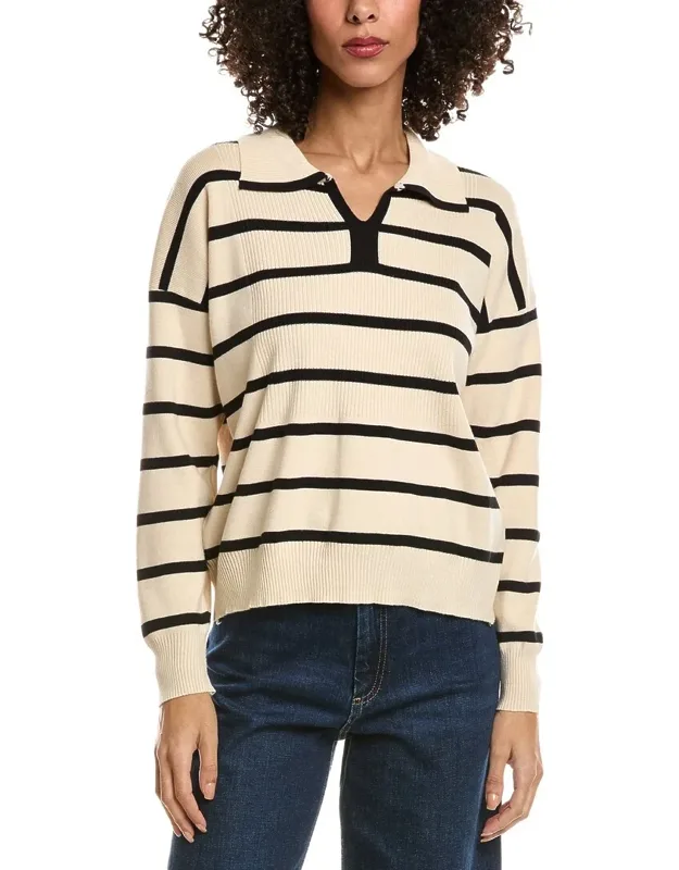 Knit Polo Sweater