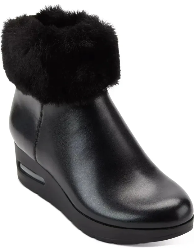 Nadra Wedge Heel Booties