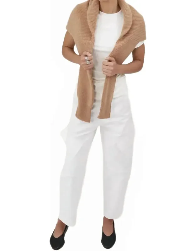 Mid-rise Pants