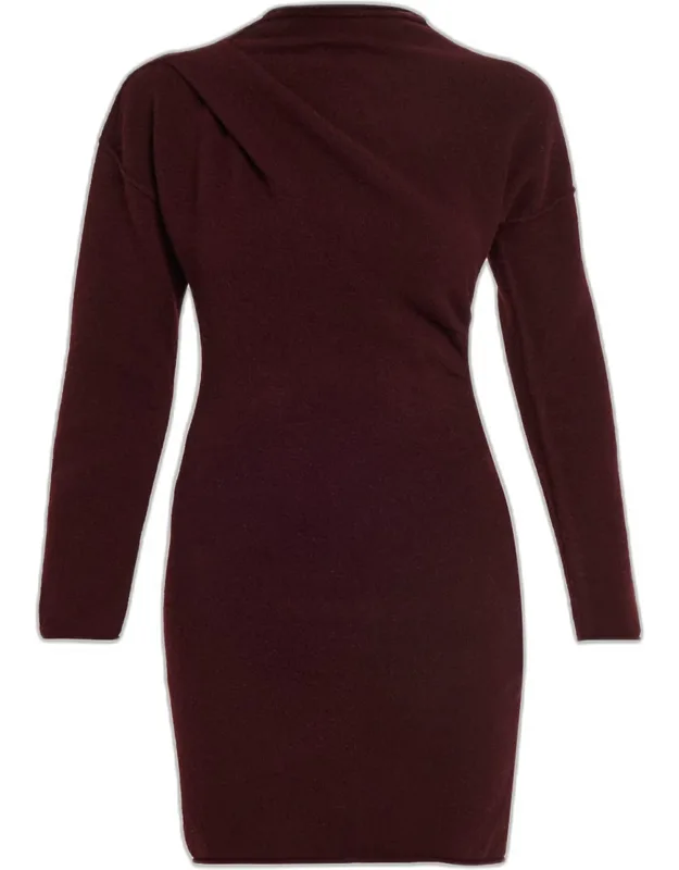 Slouchy Wool-blend Mini Sweater Dress