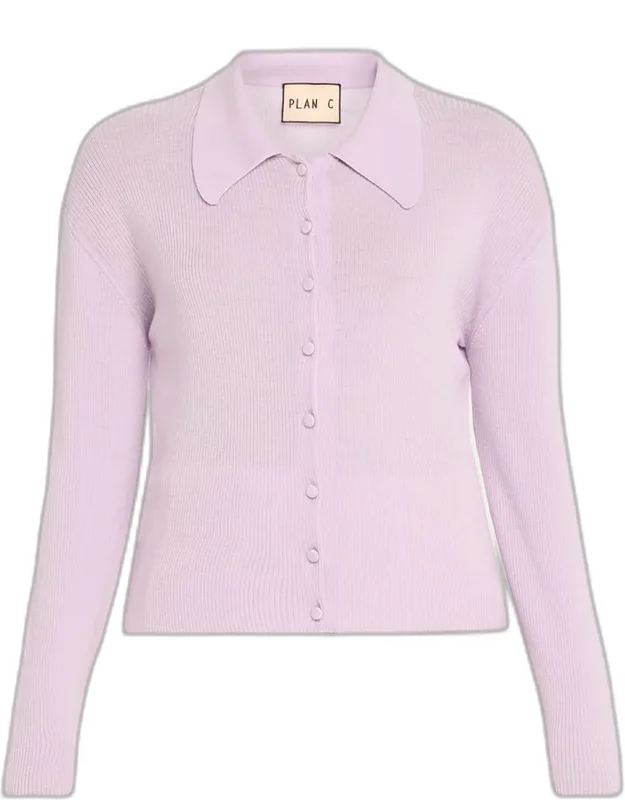 Ribbed Wool Cardigan