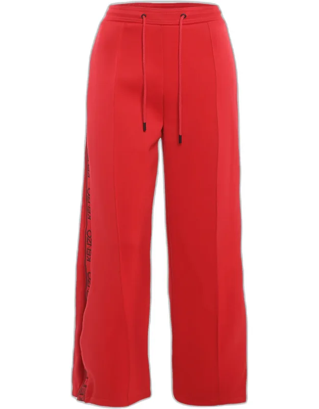 Jersey Logo Stripe Panel Track Pants