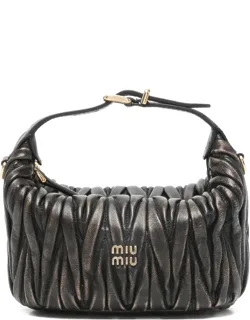 Mini Matelassé Logo-detail Shoulder Bag