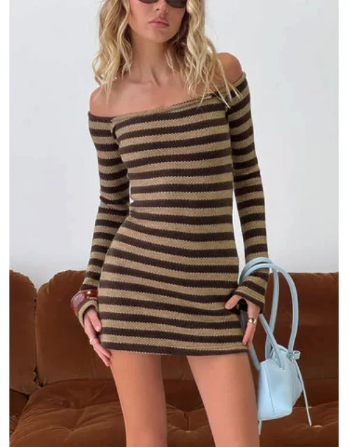 Darsey Long Sleeve Knit Mini Dress