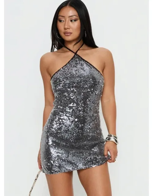 Lyria Halter Mini Dress
