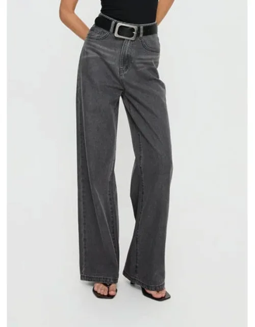Nicolo High Rise Straight Leg Jeans