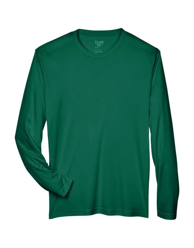 Team 365 Zone Performance Long Sleeve T-shirt With Moisture Management And Uv Protection