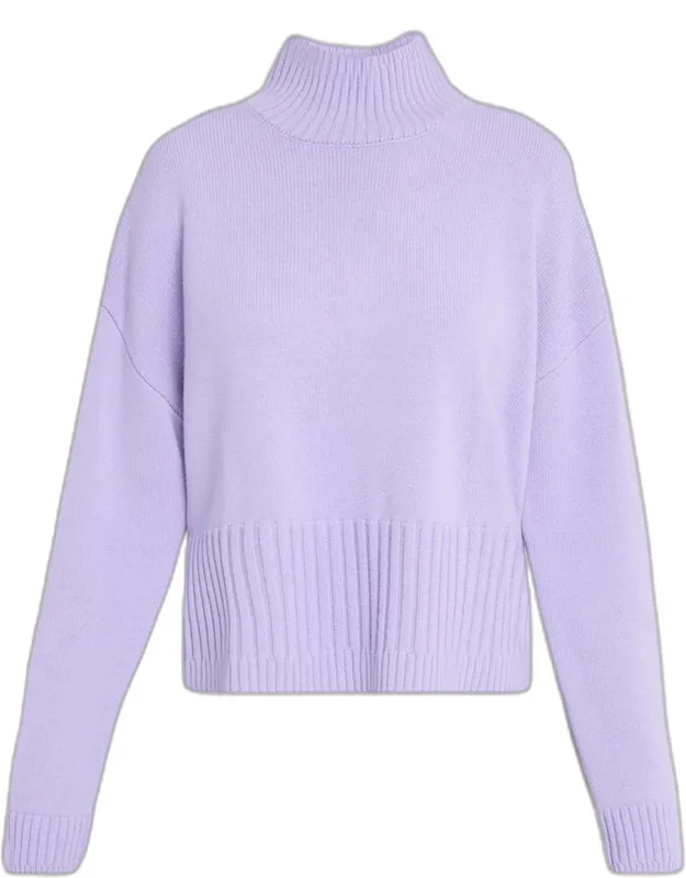 Merino Wool And Cashmere Turtleneck Sweater