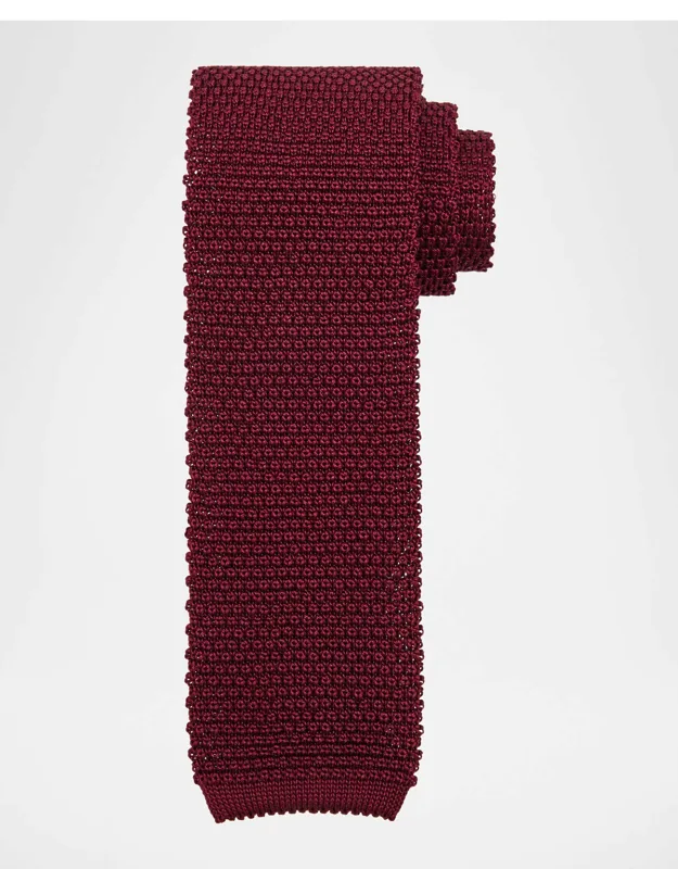 Silk Knit Tie