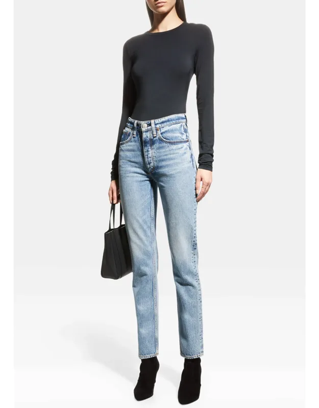 _luca Slim Long-sleeve Tee In Soft Stretch Modal_
