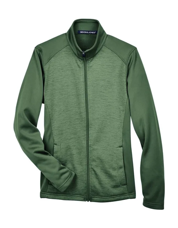 Newbury Colorblock Mlange Fleece Full-zip Jacket