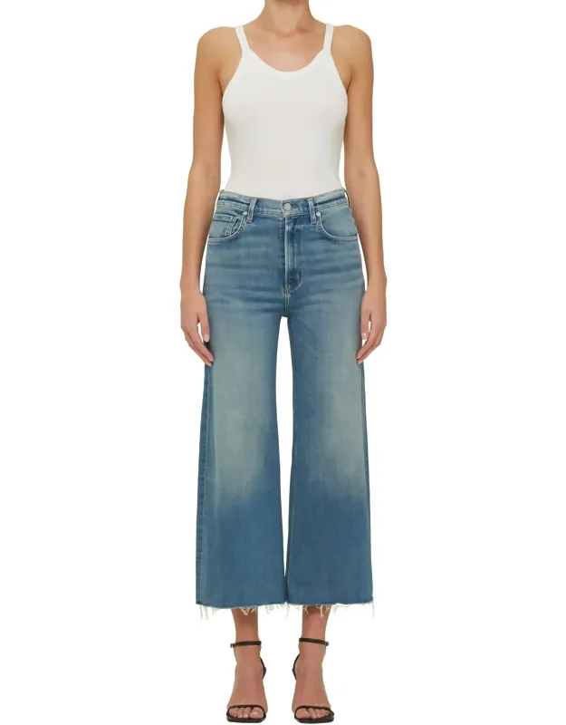 Lyra Wide Leg Cropped Jeans