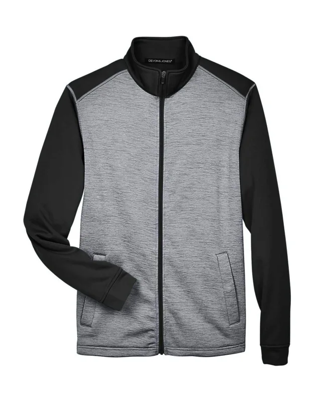 Newbury Colorblock Mlange Fleece Full-zip Jacket