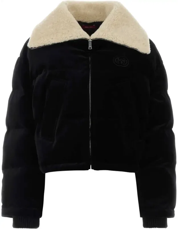 Velvet Padded Jacket