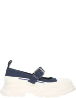 Sneakers With Buckle Fastening And Platform Sole
