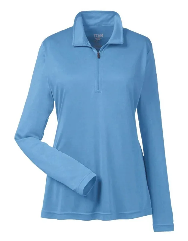 Team 365 Zone Performance Pullover With Moisture Management And Uv Protection