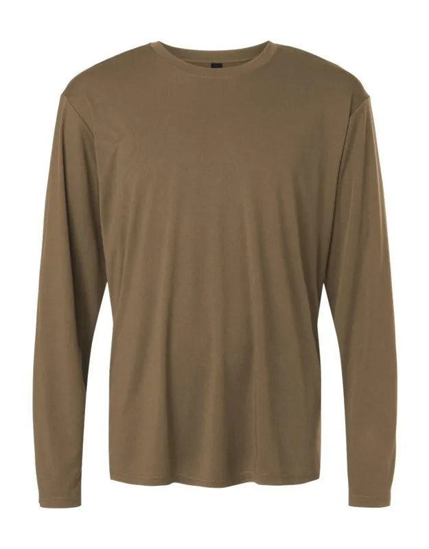 _allpro Pro-lock Performance Long Sleeve T-shirt With Moisture Management And Upf 50 Protection_