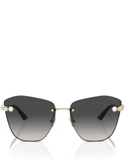 Jimmy Choo Sunglasses Butterfly Gold Metal Jc4004hb