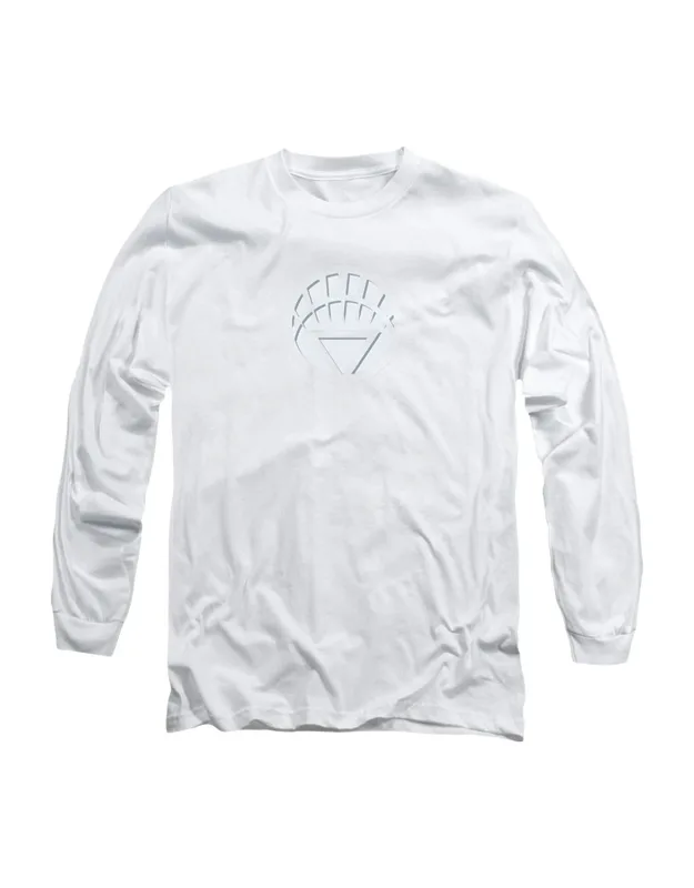 White Lantern Logo Long Sleeve Tee