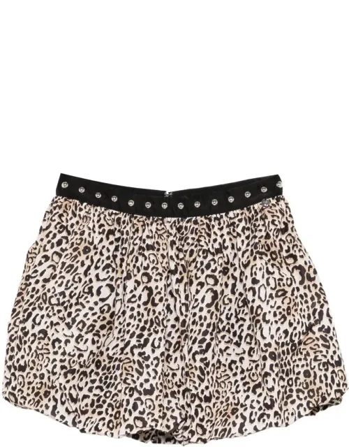 Animalier Short Skirt