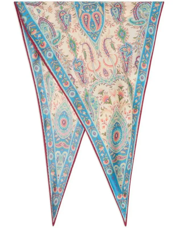 Paisley Print Scarf
