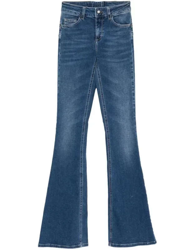 Stretch Flared Jeans