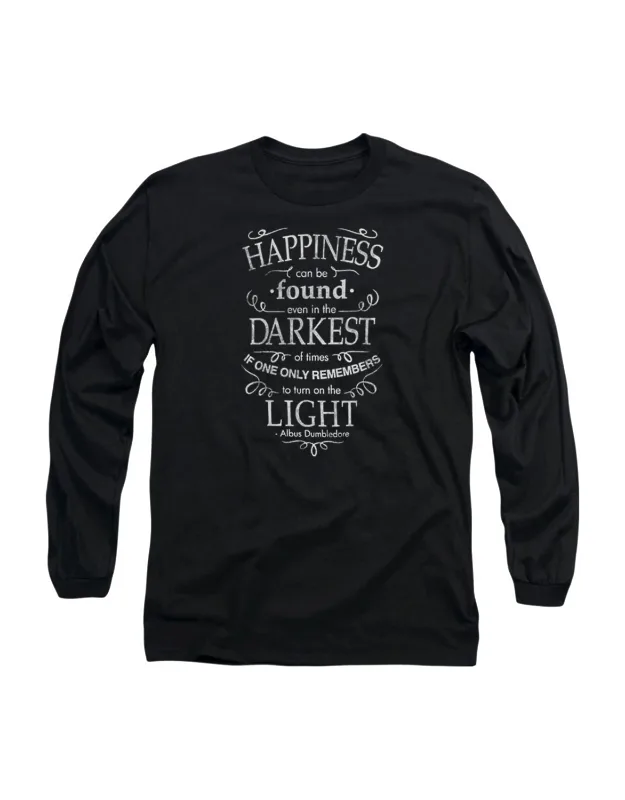 Harry Potter Happiness Long Sleeve Tee